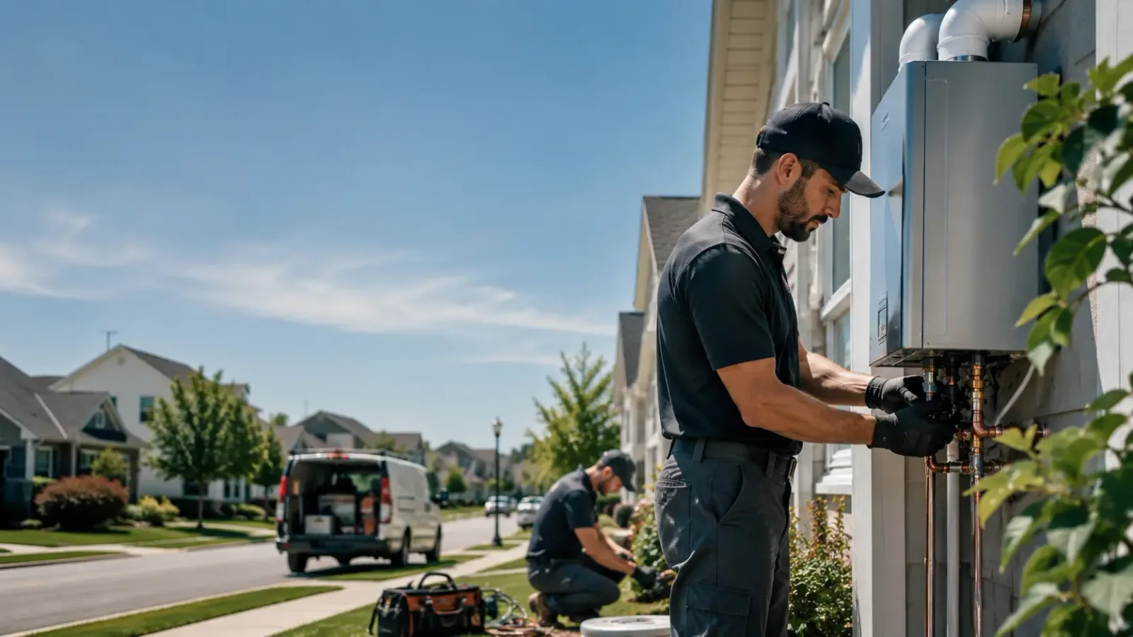Tankless Water Heater Installation in Mandaree, ND